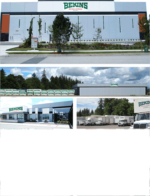 Bekins Worldwide Storage Facility for your Cross Border Canada to USA Move